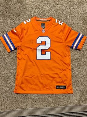 Pat Surtain Jersey - Orange throwback